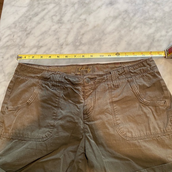 Lucky Brand Shorts OD Olive 8 - Picture 3 of 4